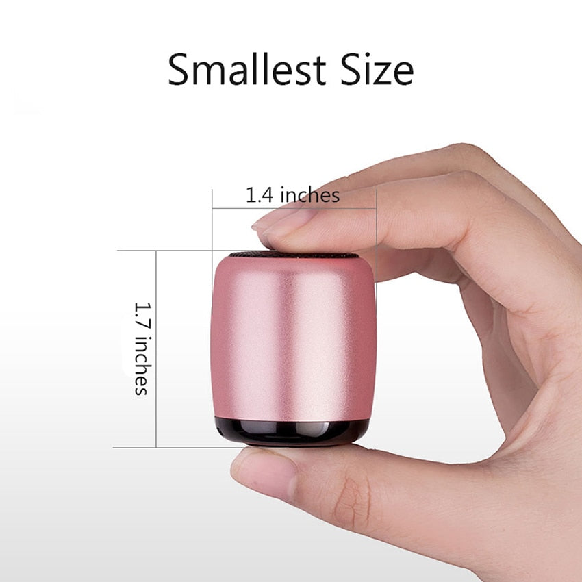 Mini Bluetooth Speaker — Ultra‑Portable 1.7 Inch