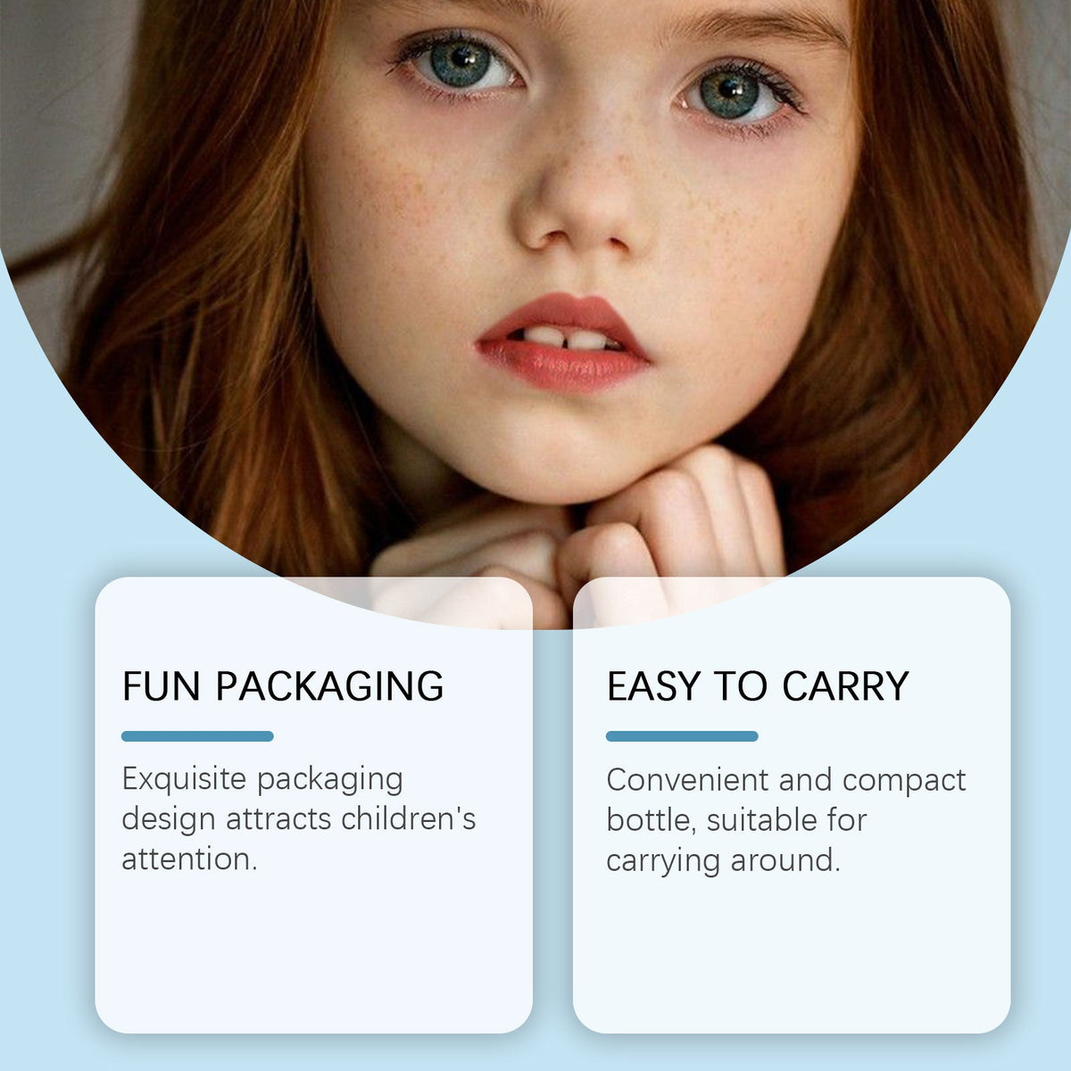 Children's Tinted Lip Oil Duo for Soft Glossy Color
