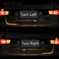 Promotion! 1.2m 12V Car Four Colors Flow Type 36 LED Car Tai