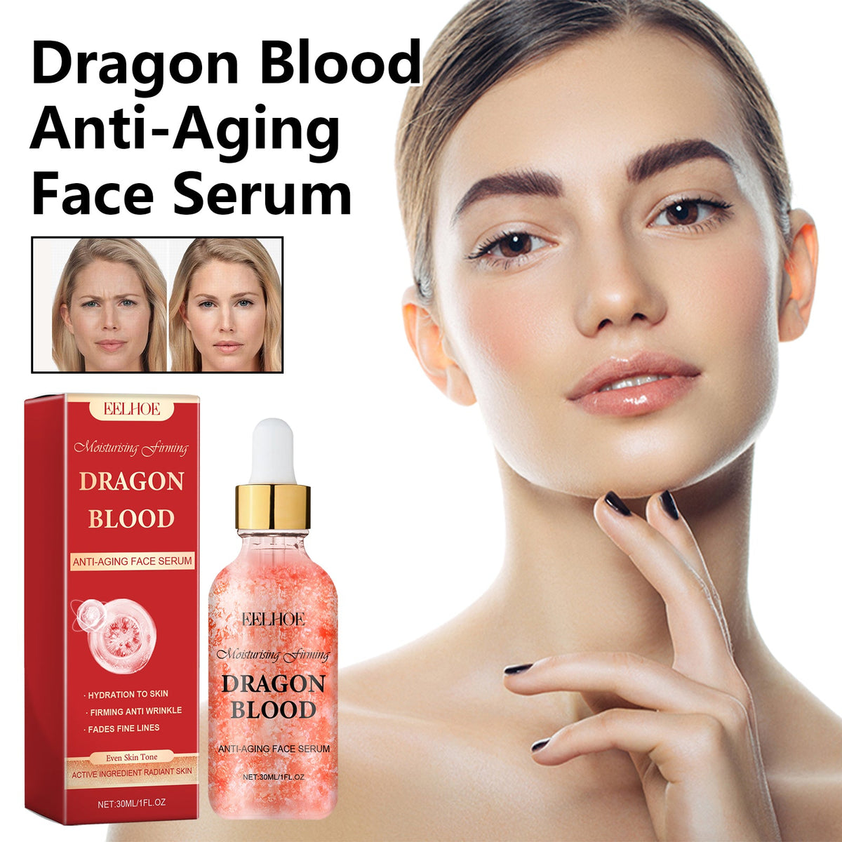 Dragon Blood Facial Essence — Firms Fine Lines & Wrinkles