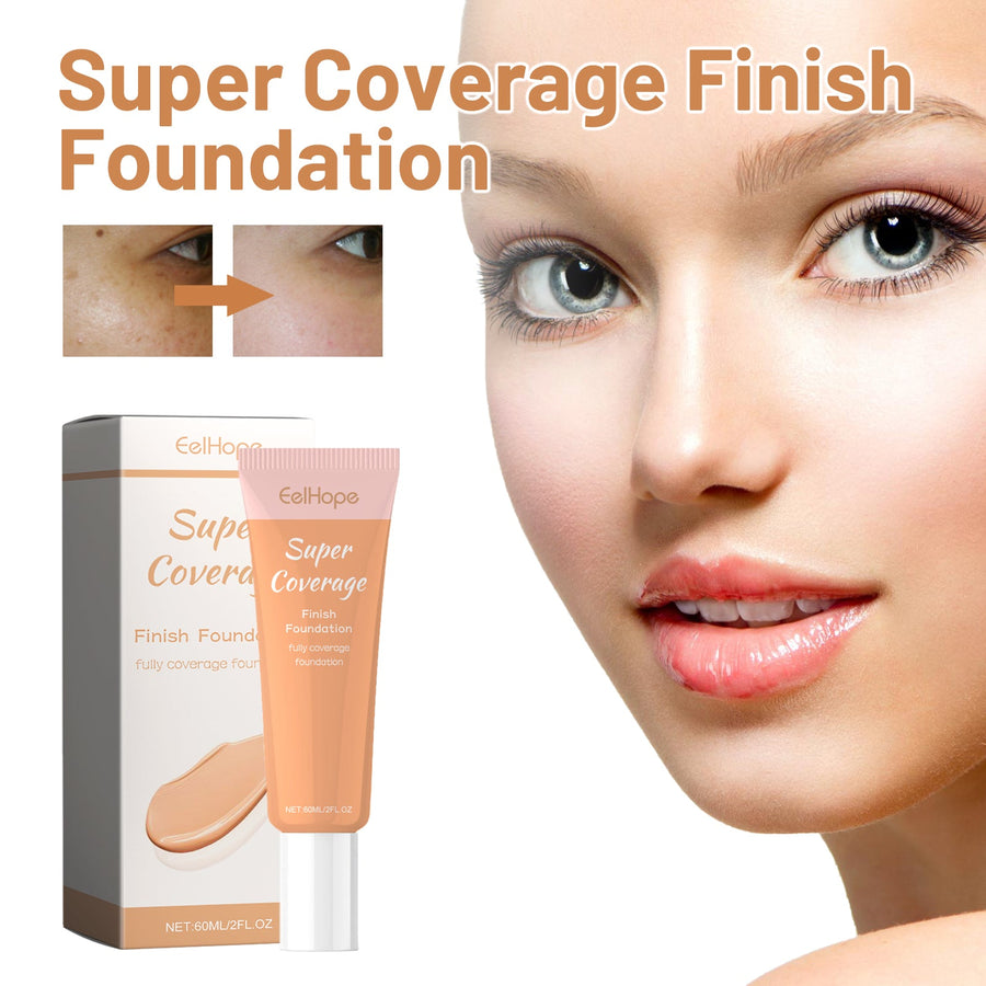 Full Coverage Foundation for Even-Looking, Lasting Skin
