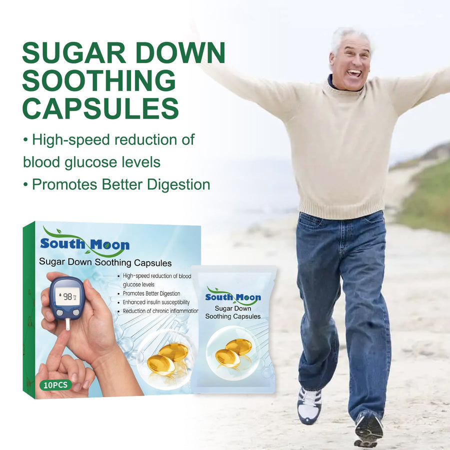 Blood Sugar Support Capsules — Rapid Glucose Reduction