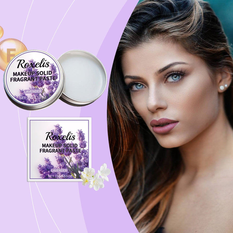 Solid Lavender Fragrance Balm for Natural Portable Calm