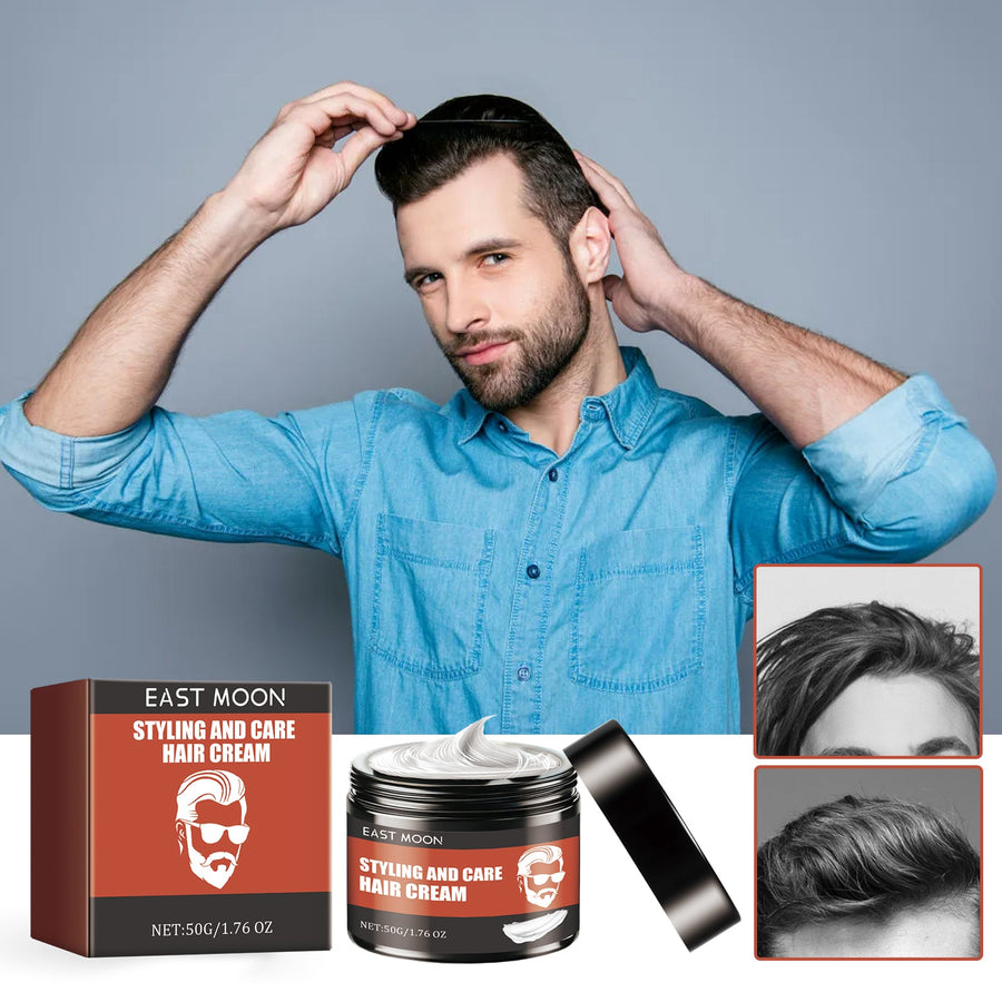 Hair Styling Cream for Strong, Shiny, Voluminous Hair