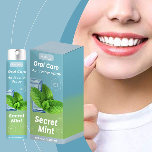Secret Mint Breath Spray: Instant Freshness & Whiter Teeth