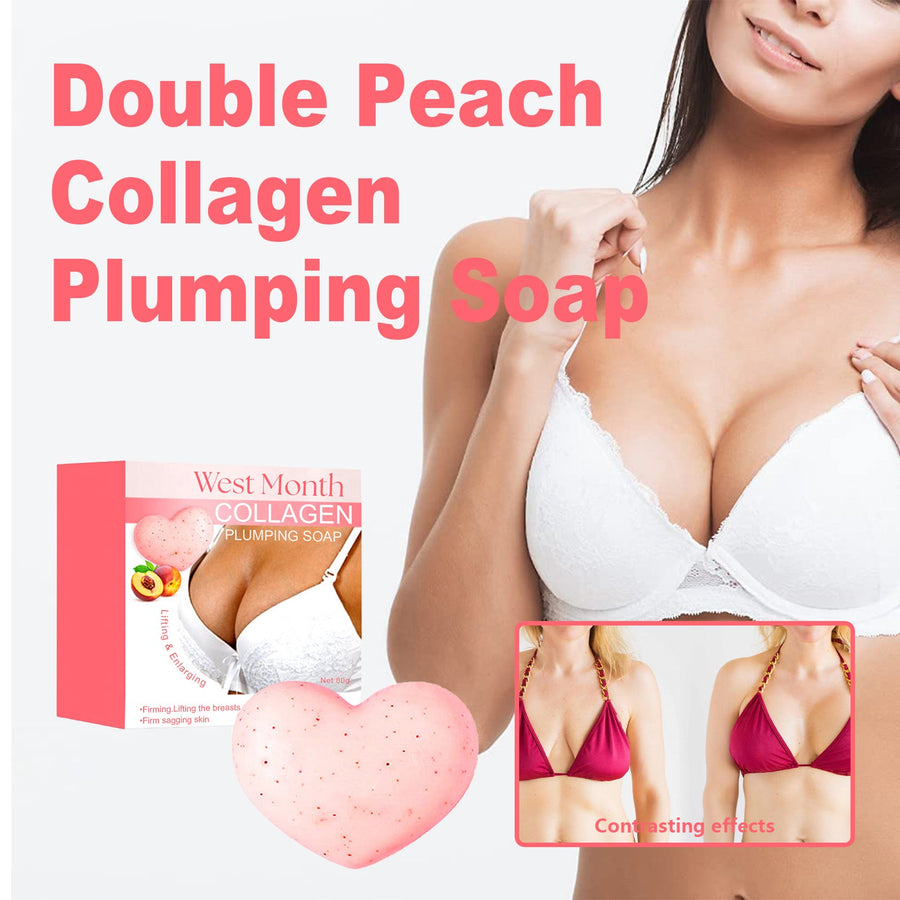 Peach Firming Chest Soap for Bust Skin Elasticity