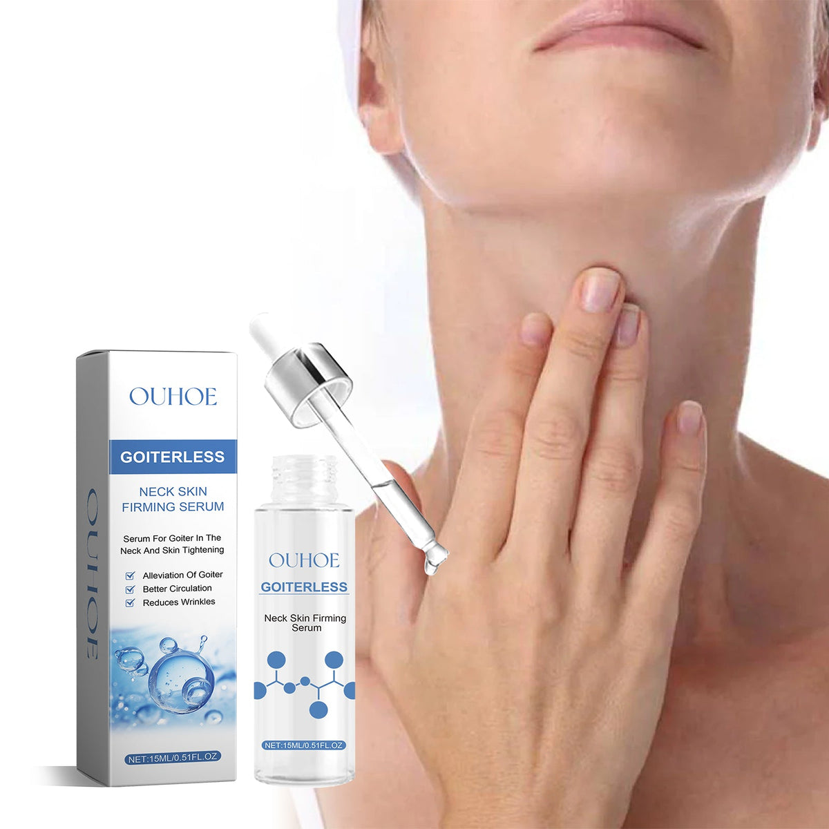 Neck Firming Serum — Firmer, Lifted Neck & Jawline