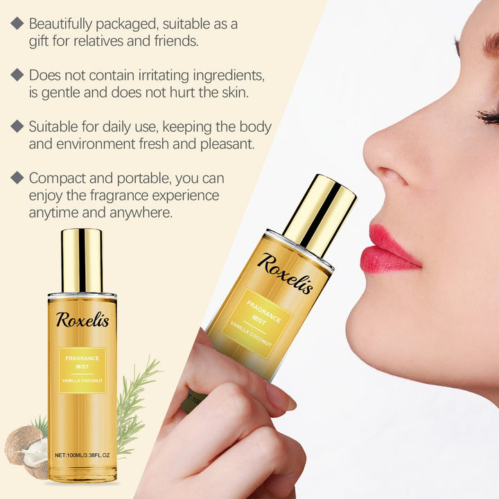 Vanilla Coconut Fragrance Mist for Everyday Freshness