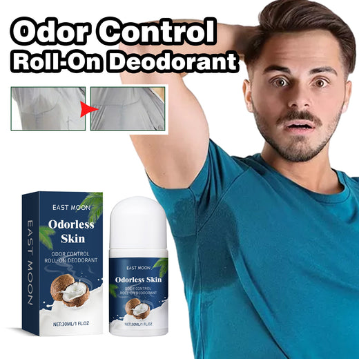 Coconut Vanilla Antiperspirant Beads Roll-On Deodorant