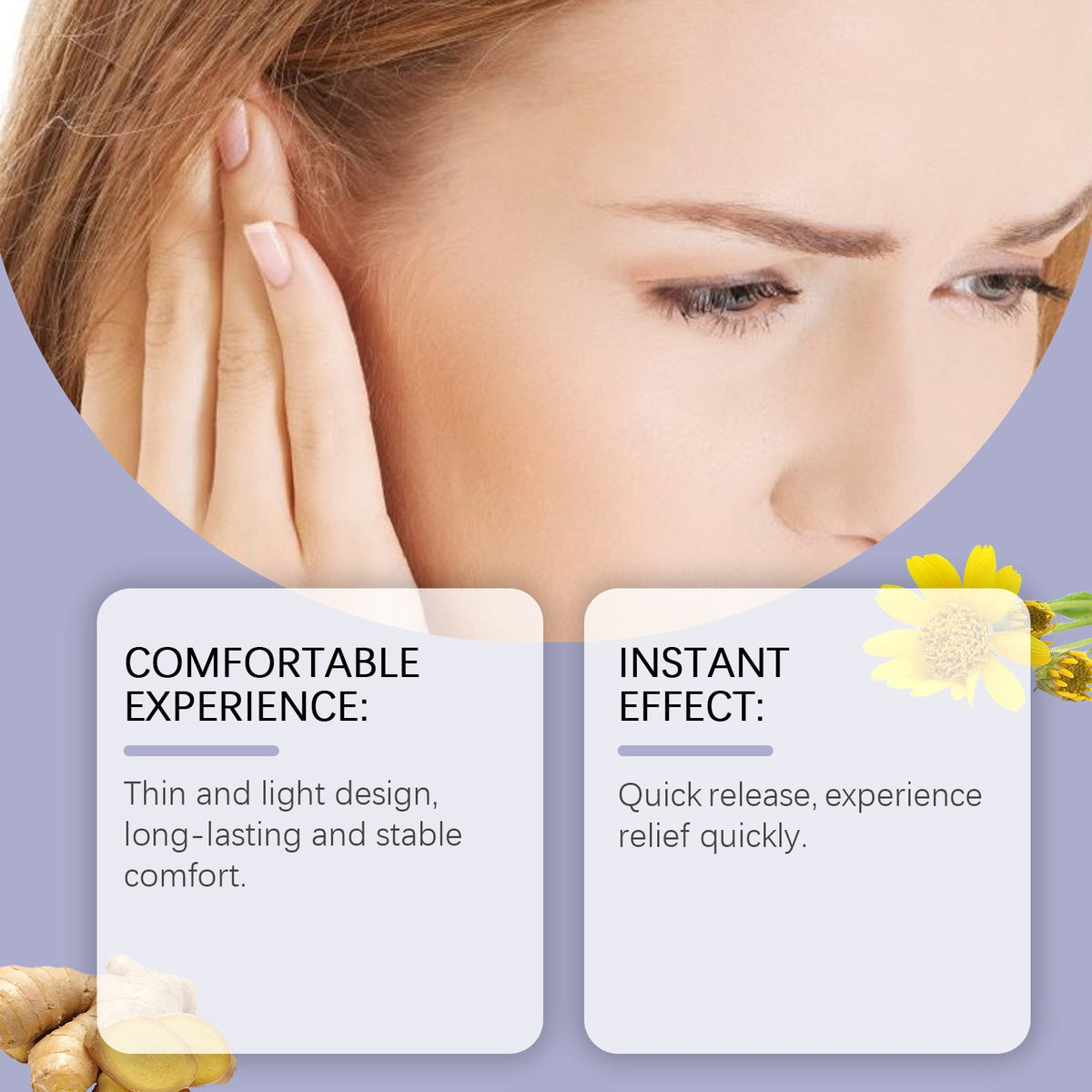 Ear Care Patches for Discreet Daily Comfort Support