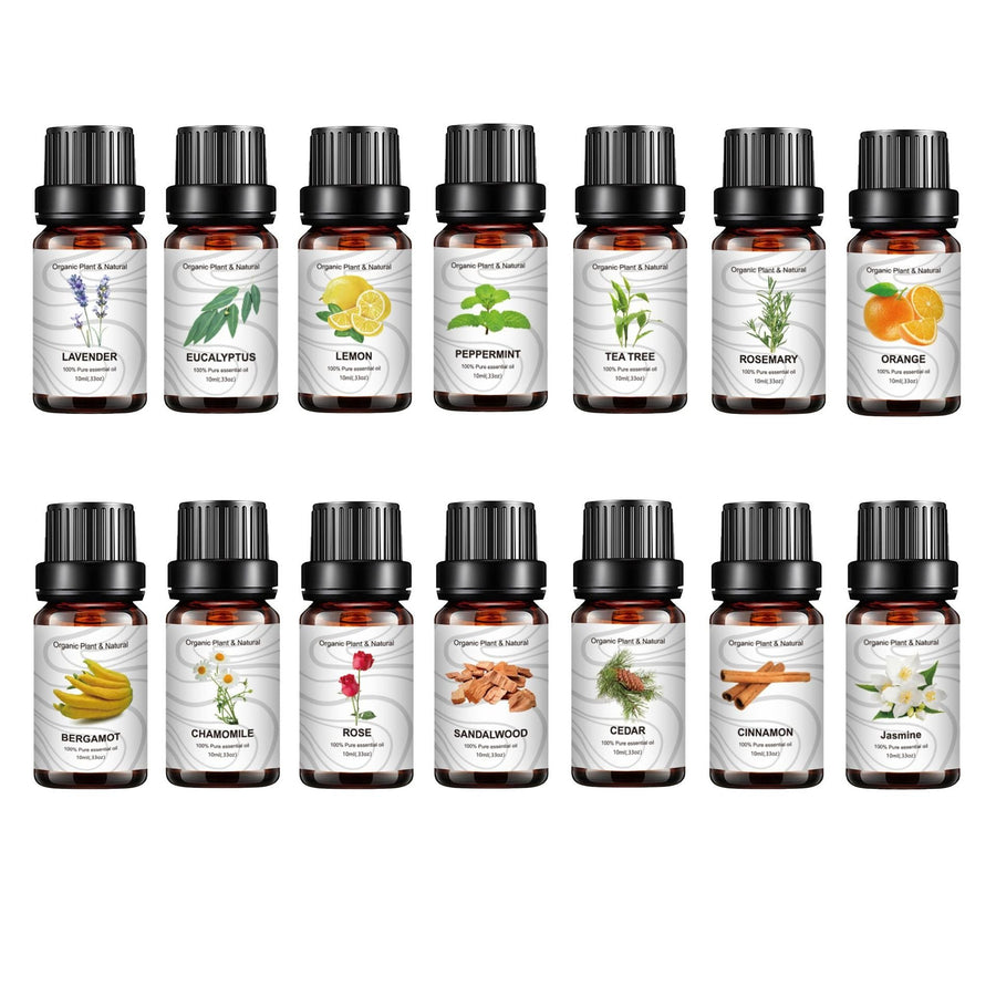Essential Oil Set: 14 Pure Scents for Home Rituals