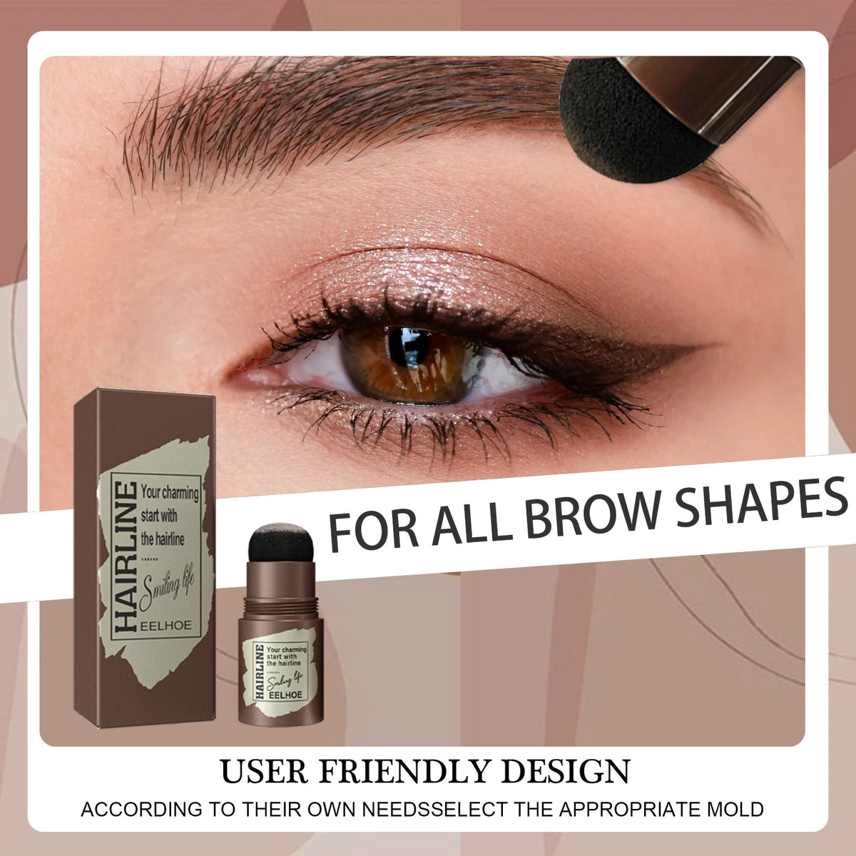 Eyebrow Stamp Kit for Fast, Defined, Waterproof Brows
