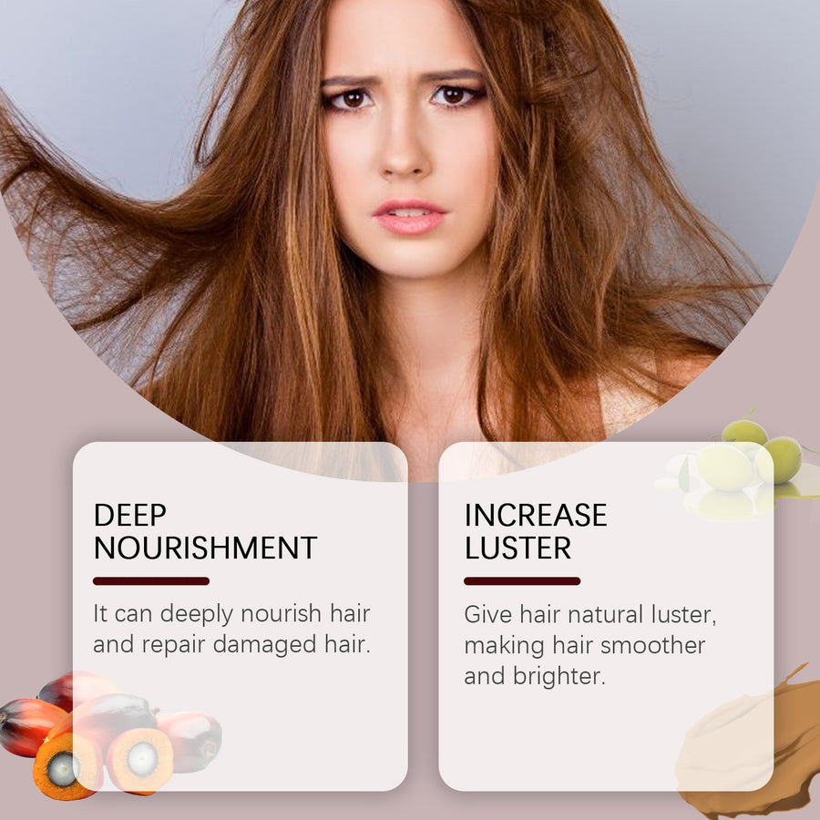 Batana Hair Mask for Dry, Damaged Hair & Frizz Care