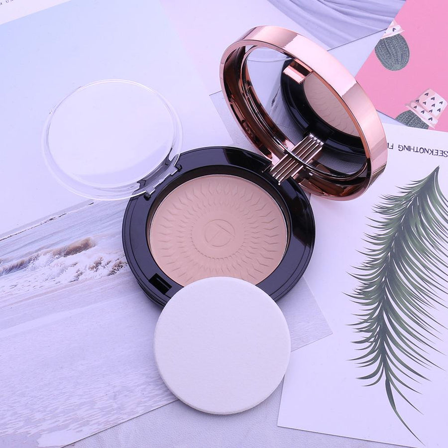 Pressed Powder Foundation for Smooth, Matte Coverage