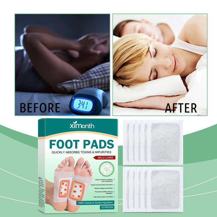 Herbal Foot Patches for Deep Sleep & Toxin Cleanse