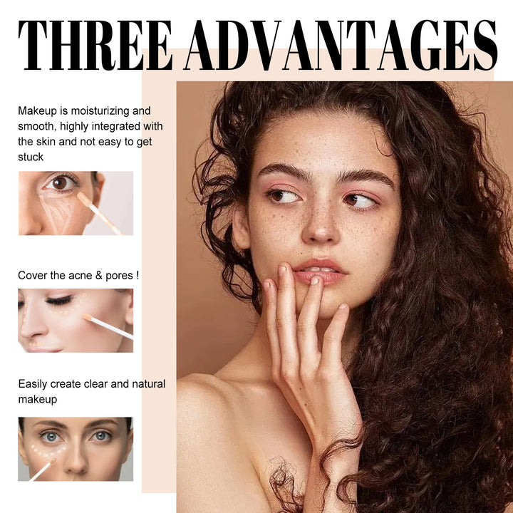 Double Head Concealer for Bright, Targeted Coverage