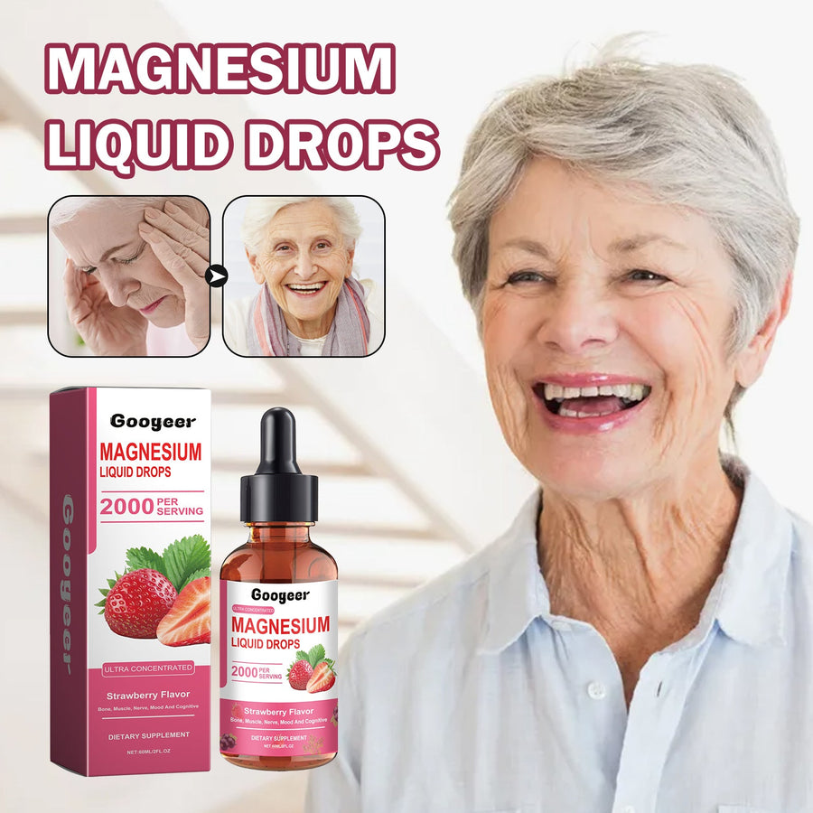 Magnesium Liquid Drops — 2000mg Ultra-Concentrated Calm