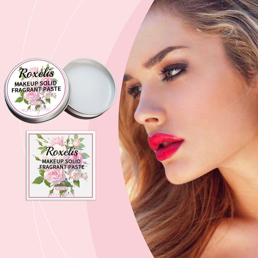 Solid Rose Fragrance Balm for Easy Touch-Ups