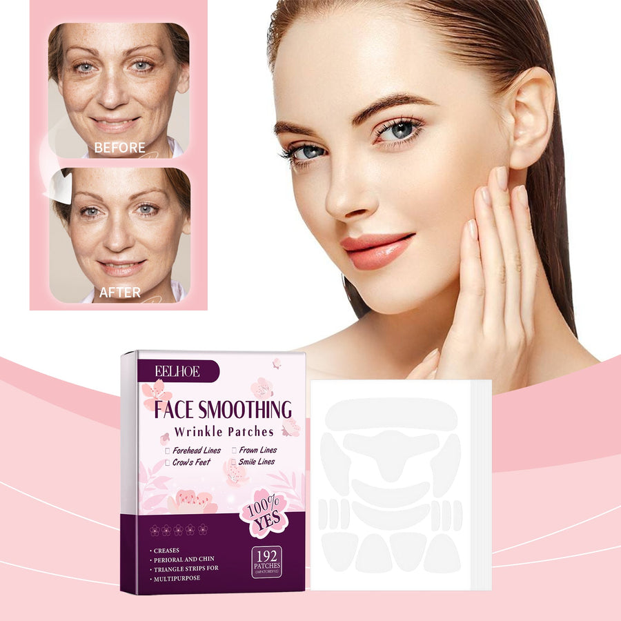 Collagen Wrinkle Patches Set of 192 for Face Lines