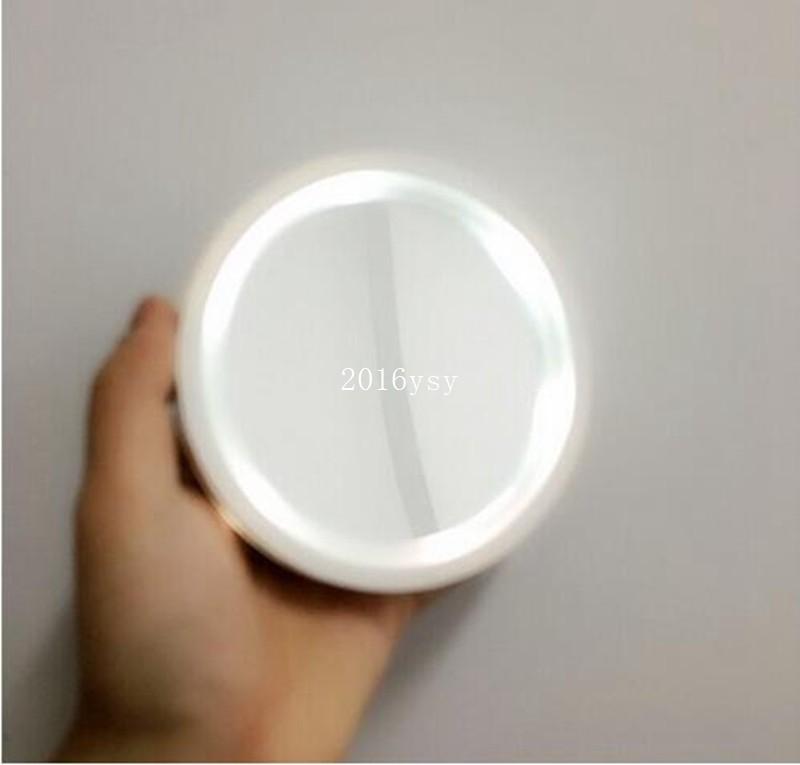 8X Magnifying Mirror — Shadow‑Free LED & 360° Swivel Base
