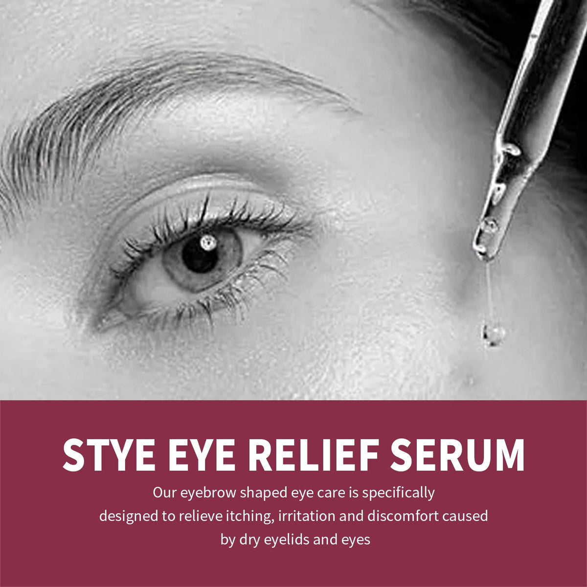 Eye Relief Serum for Redness, Swelling & Dry Eye Care