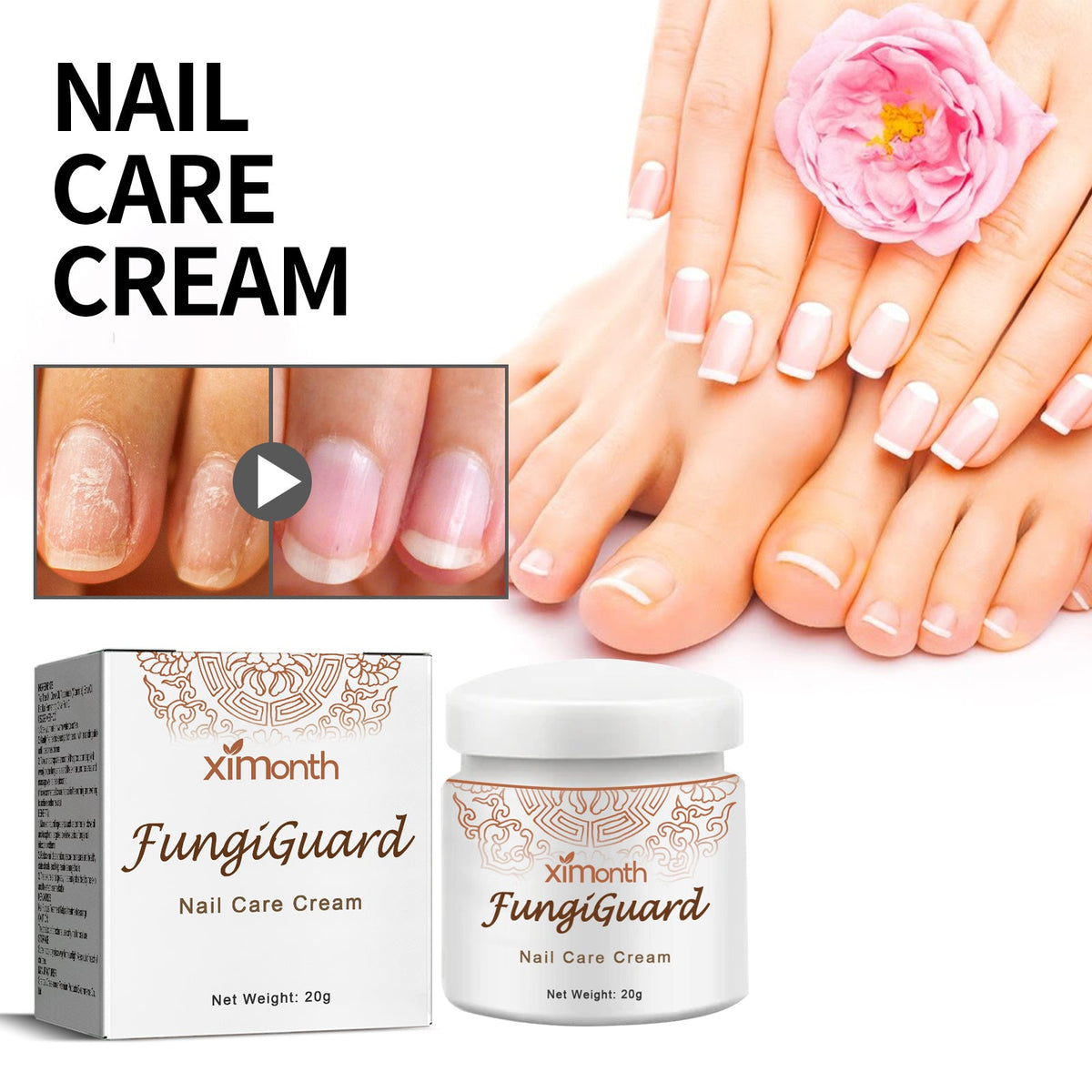 Ximonth Nail Strengthening Cream — Repair & Shine