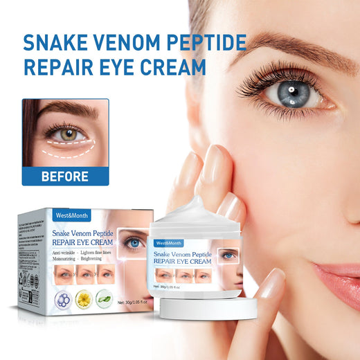 Snake Venom Peptide Eye Cream for Firmer Skin