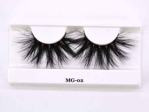 25mm 3D Mink False Eyelashes for Dramatic Volume