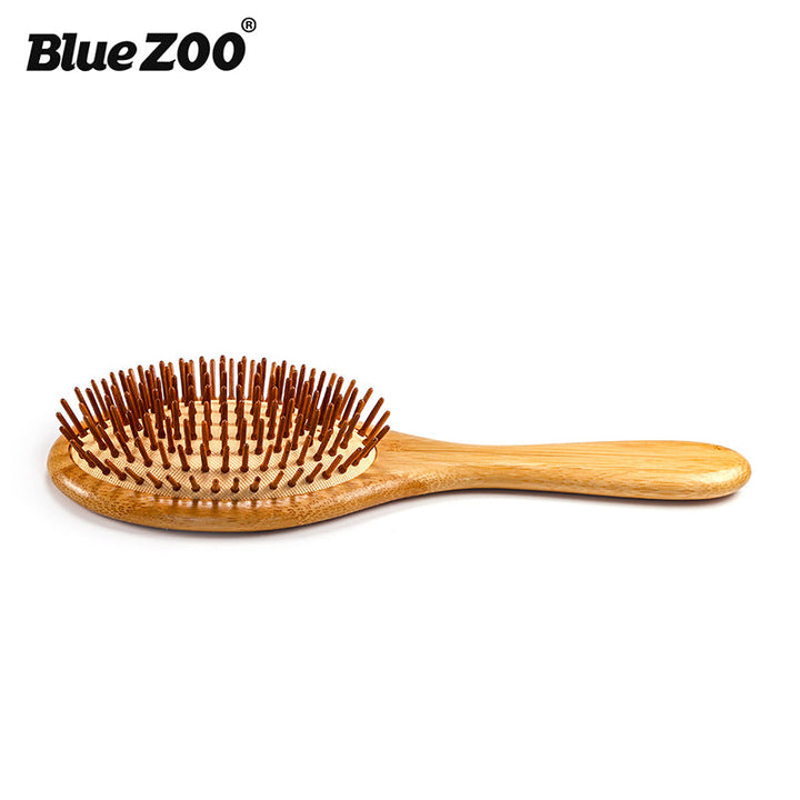 Bamboo Air Cushion Massage Comb — Detangles & Soothes Scalp