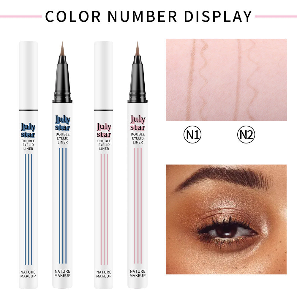 Brown Liquid Eyeliner Pen for Precise Soft Definition