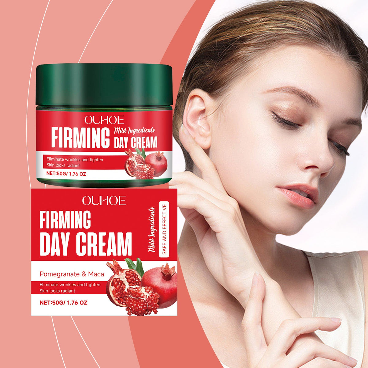 Pomegranate Maca Firming Cream for Fine Lines