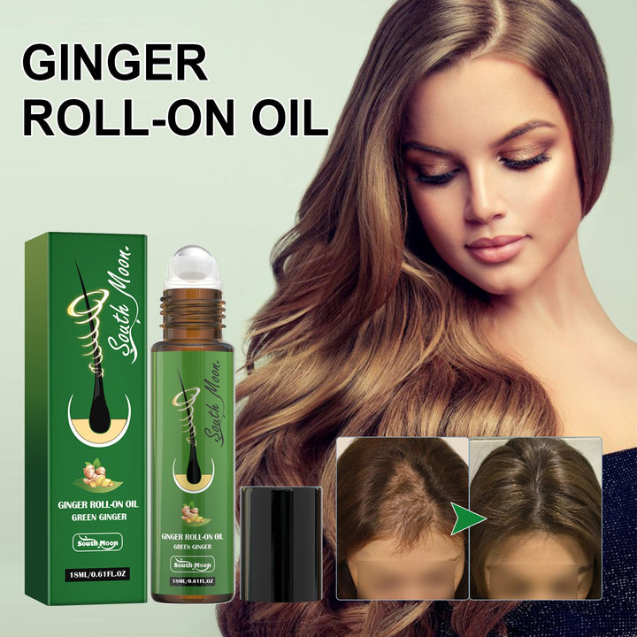 Ginger Roll-On Scalp Oil for Thicker Fuller Hair