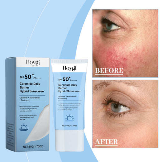 Ceramide SPF 50+ Cream — Lightweight Daily UV Barrier