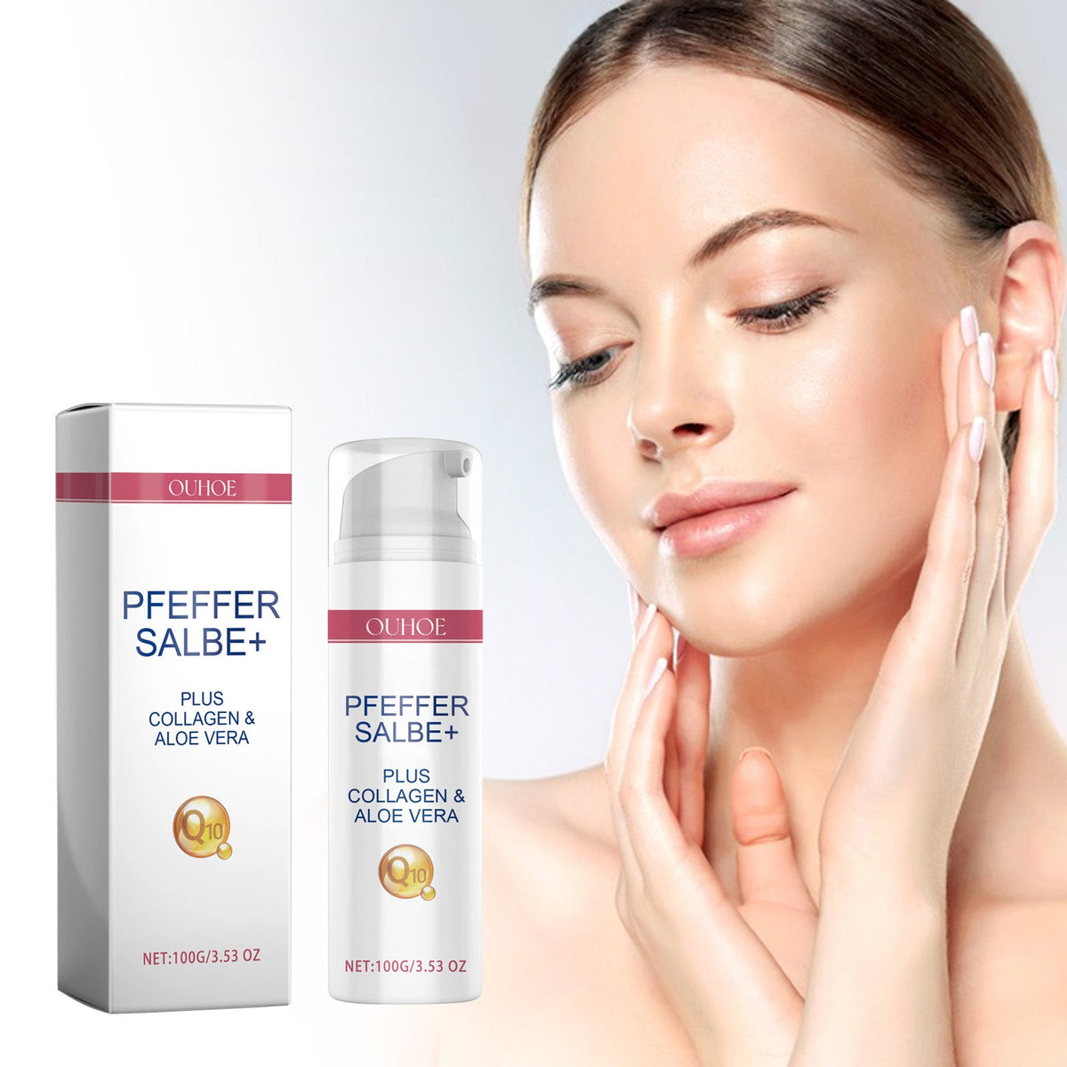 Collagen Q10 Face Lotion for Deep Wrinkles & Dryness
