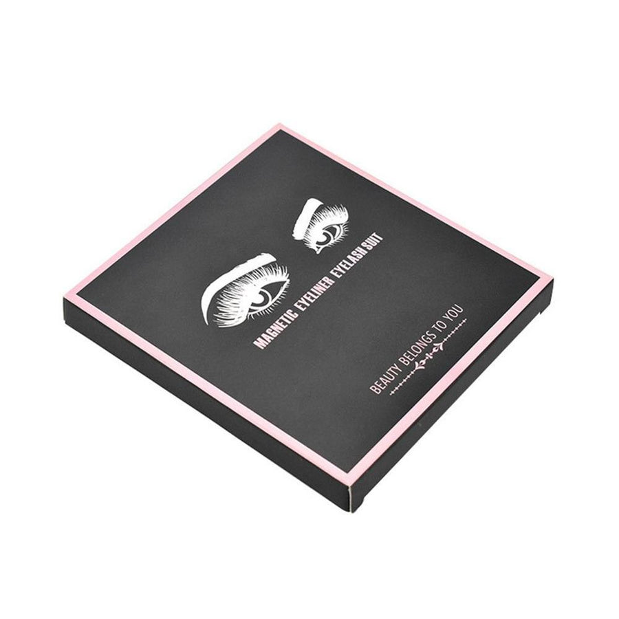 Magnetic False Eyelashes Set for Easy Glue-Free Glam
