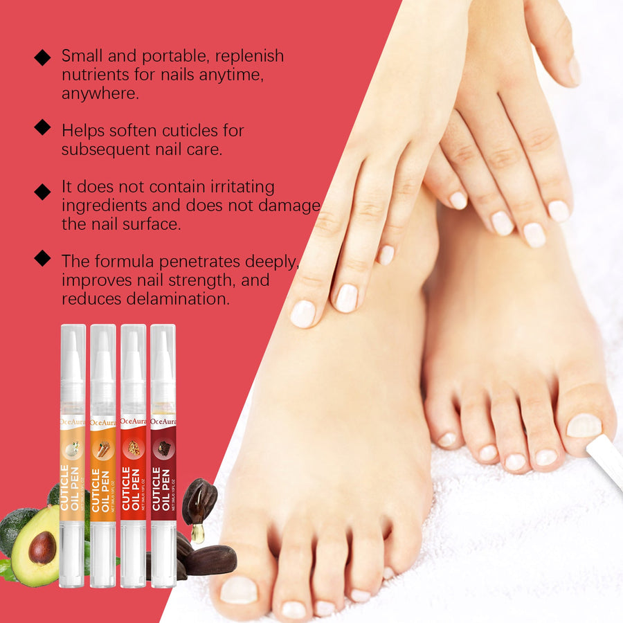 Cuticle Oil Pens for Dry, Delicate Nail Nourishment