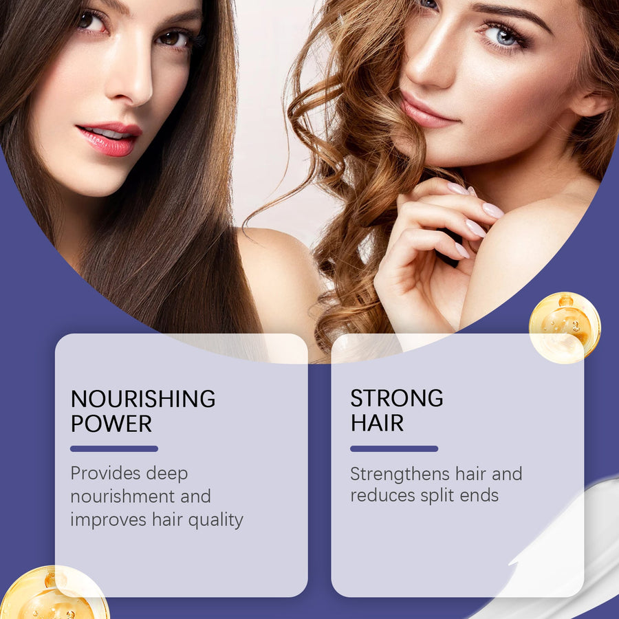 Hair Mask for Dry Hair, Smoother, Stronger-Looking Hair