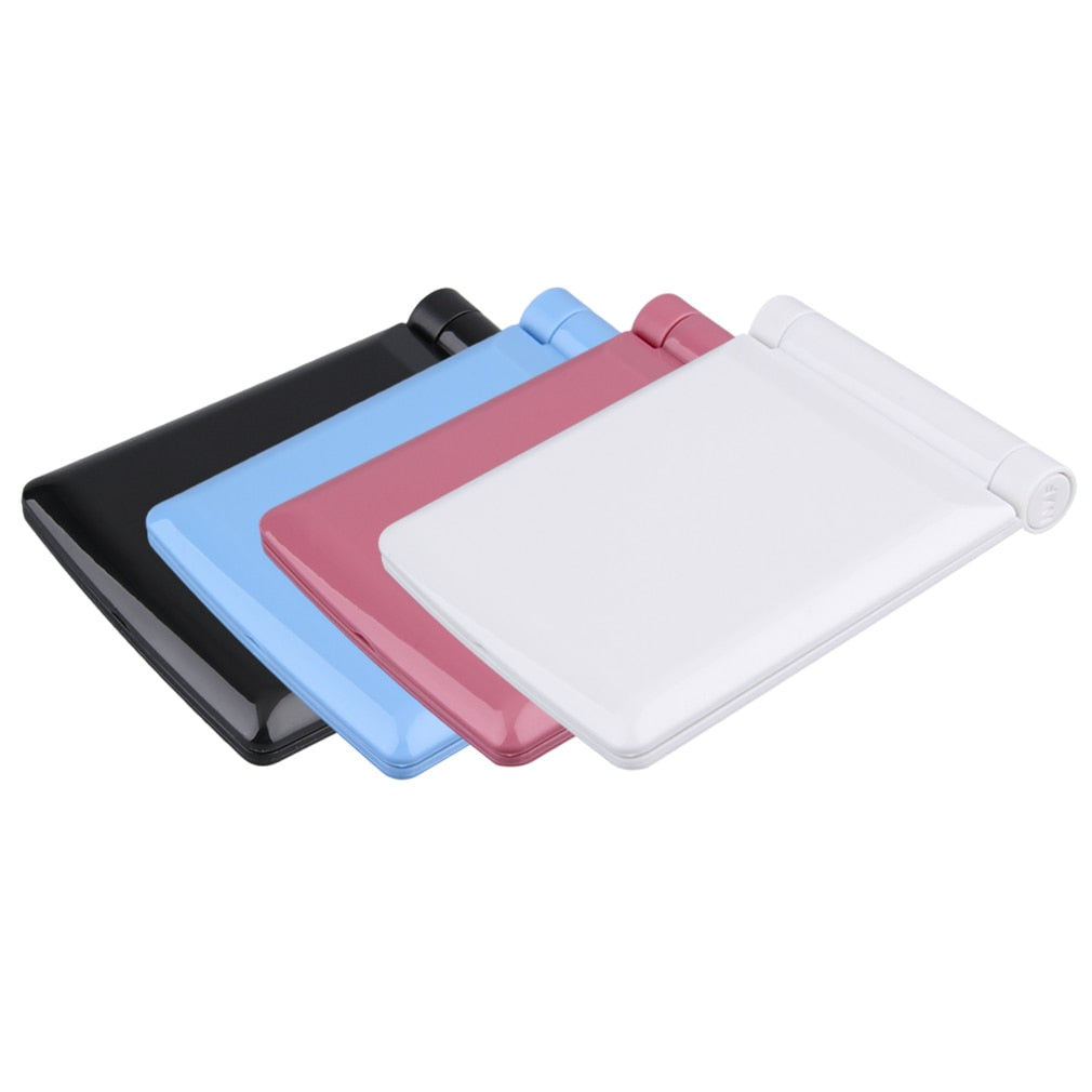 8-LED Compact Folding Mirror – Flawless Makeup Anywhere