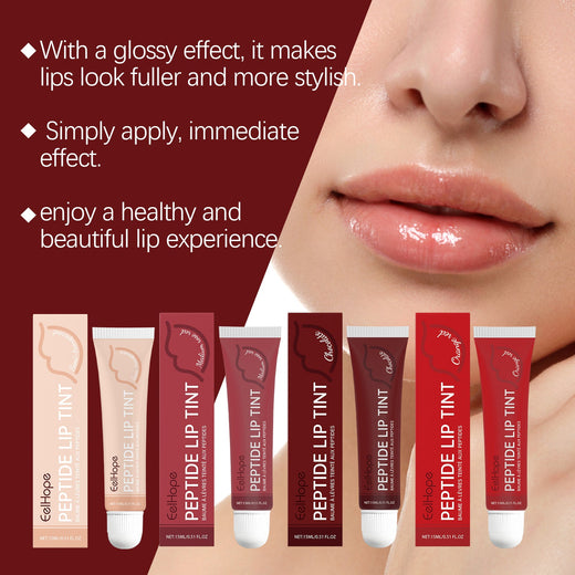 Peptide Lip Tint Balm for Glossy, Fuller-Looking Lips