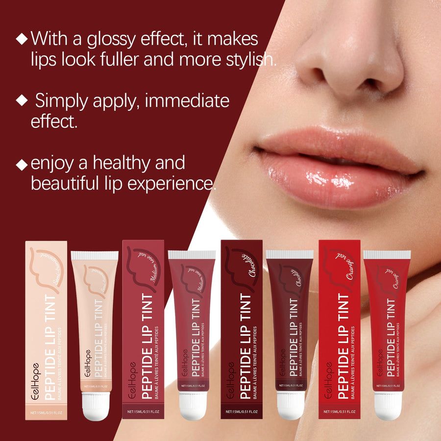 Peptide Lip Tint Balm for Glossy, Fuller-Looking Lips