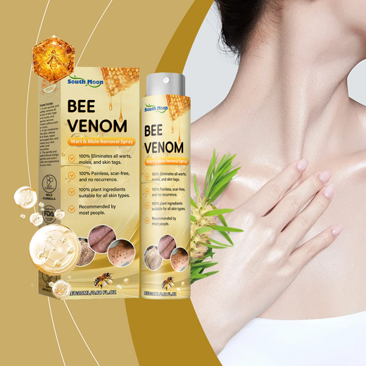Bee Venom Wart & Mole Removal Spray, Gentle Cleansing Skin M