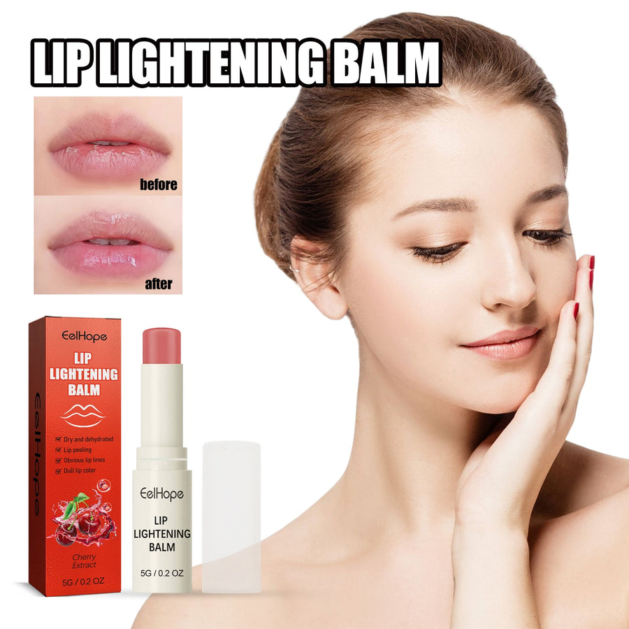 Cherry Lip Balm - Moisturize, Lighten, and Smooth Dark Lips