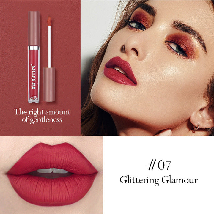 Matte Liquid Lipstick Set: 8 Rich Versatile Shades