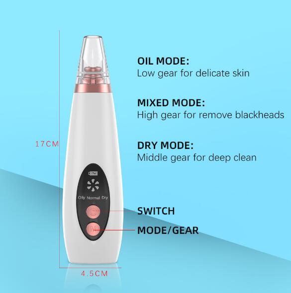 6‑in‑1 Electric Blackhead Remover — Won’t Damage Skin, 3 Modes