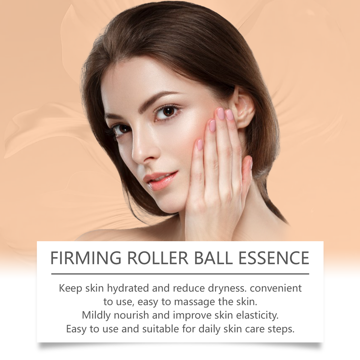 Firming Face Essence Roller for Hydrated, Smoother Skin