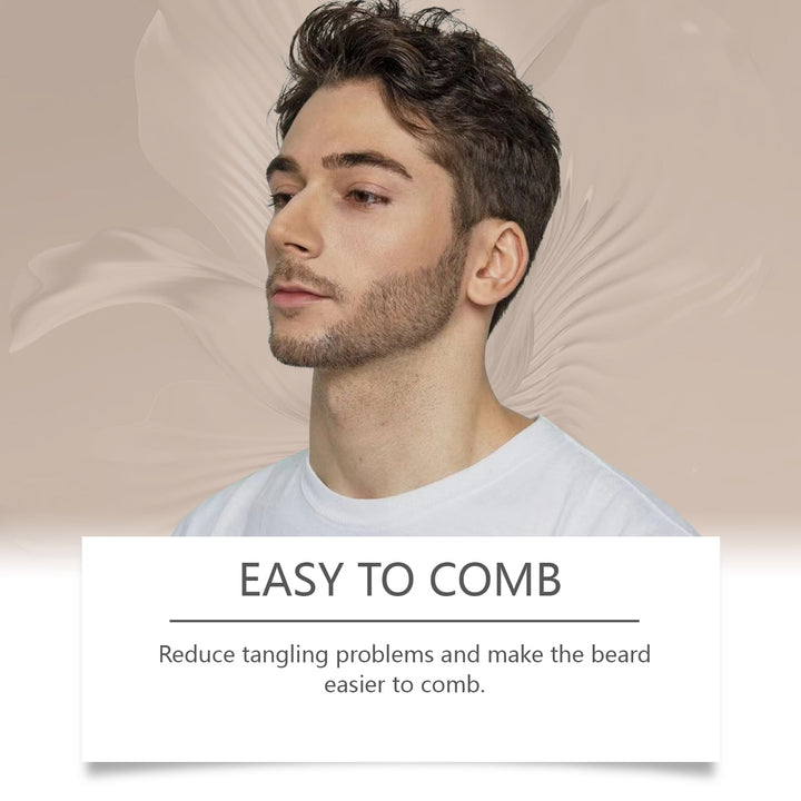 Unscented Beard Oil for Men – Soften, Moisturize, Easy Comb
