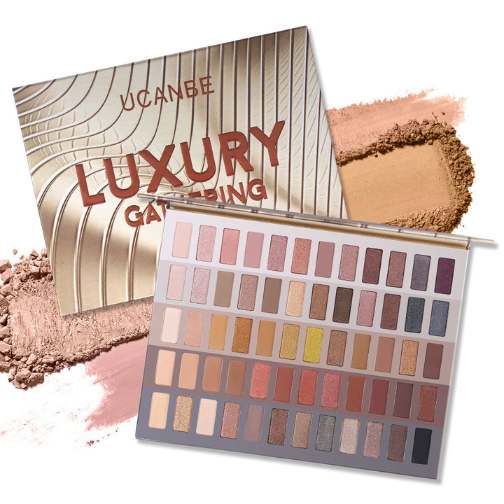 60-Color Eyeshadow Palette for Everyday to Glam Looks