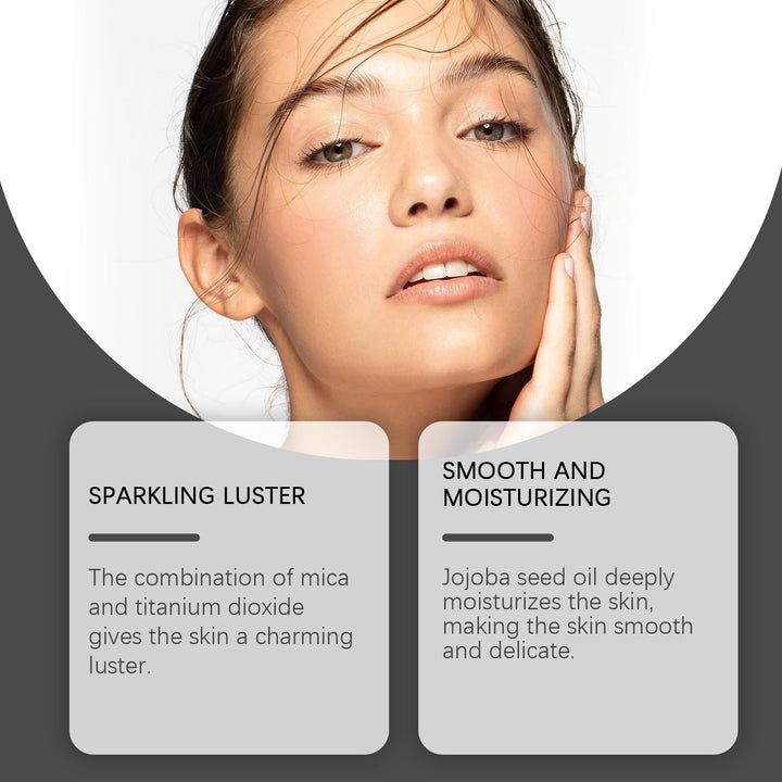 Body Glitter Oil for a Radiant, Moisturized Skin Glow
