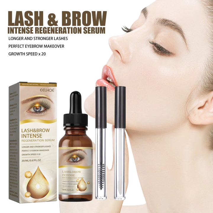 Lash and Brow Growth Serum for Fuller-Looking Lashes