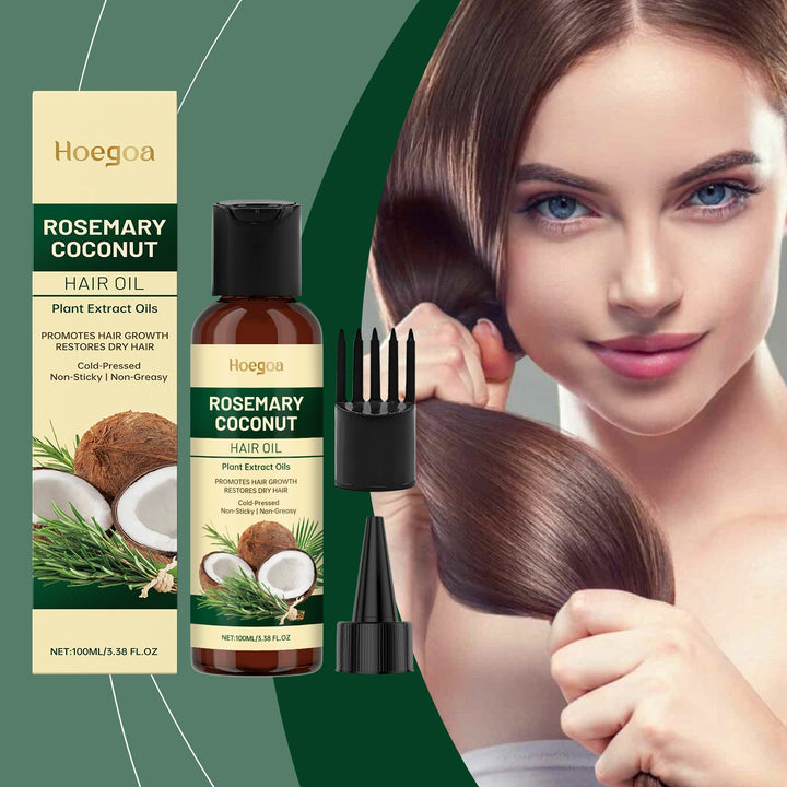 Rosemary Coconut Hair Oil for Dry Hair & Scalp Care